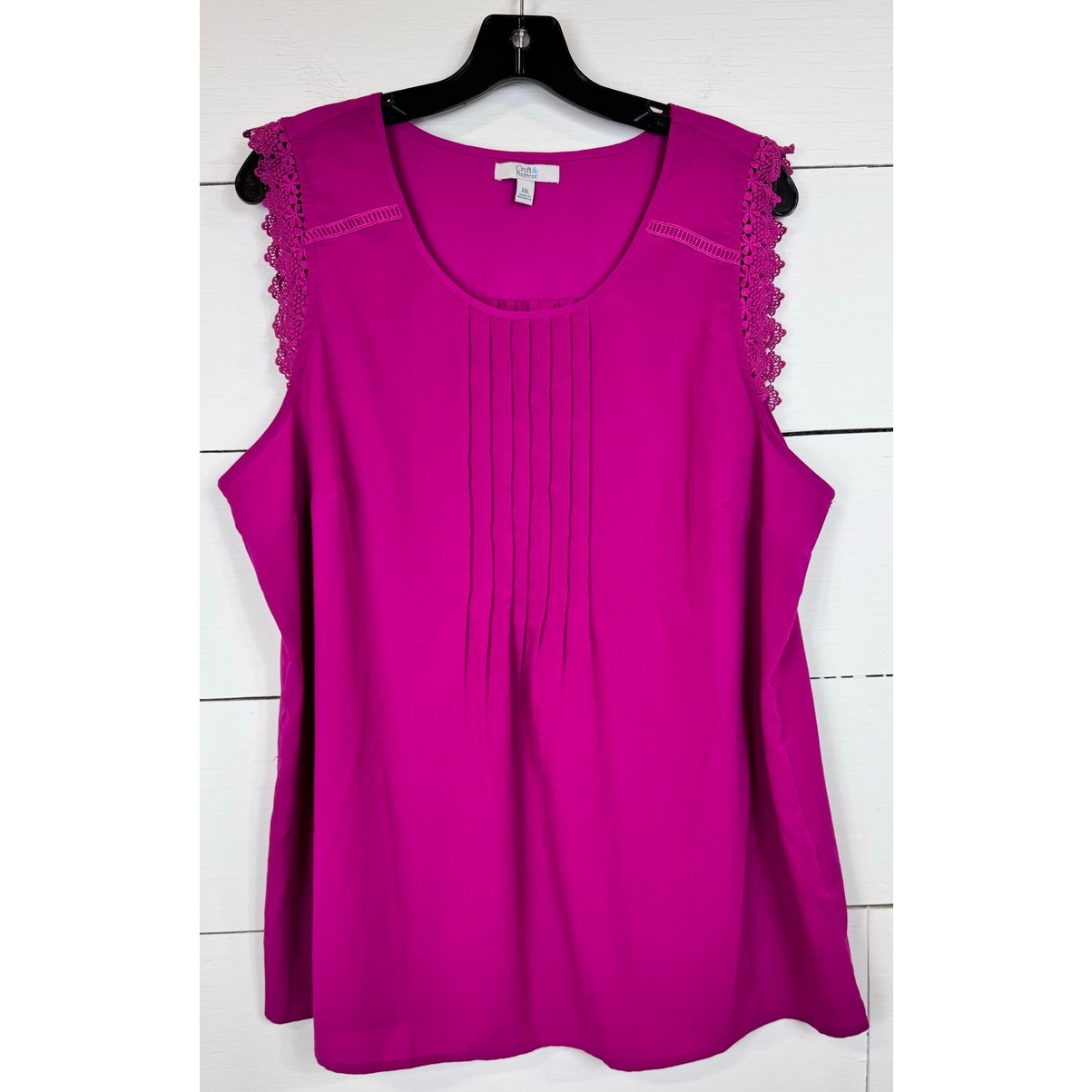 Croft & Barrow Sleeveless Blouse Women's Size XXL