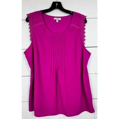 Croft & Barrow Sleeveless Blouse Women's Size XXL