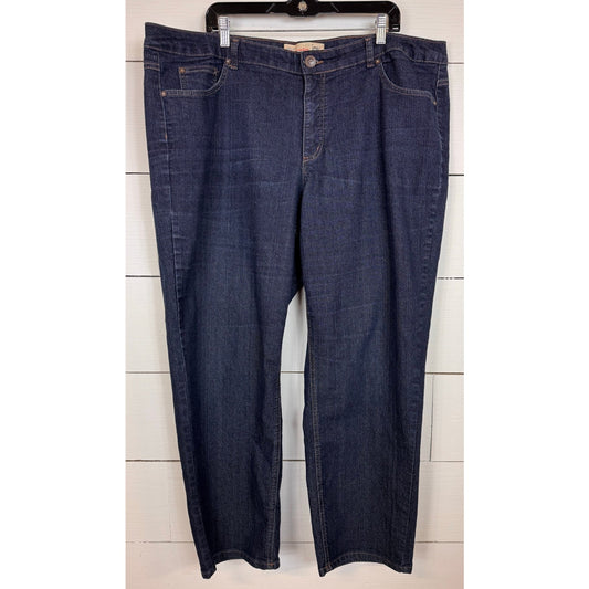 Just My Size Straight Leg Jeans Women's Size 24W