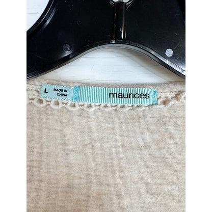 Maurices 3/4 Sleeve Blouse Women's Size Large