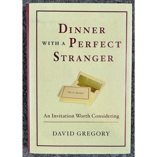 Dinner with a Perfect Stranger by David Gregory (Hardcover)