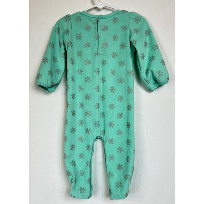 Just One You By Carters Green Long Sleeve Sleeper Girl's 12 Months