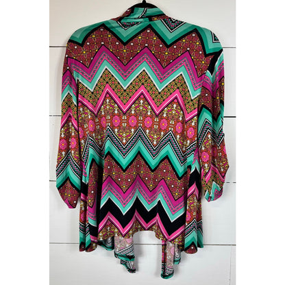 Moa 3/4 Sleeve Cardigan Women's Size XL