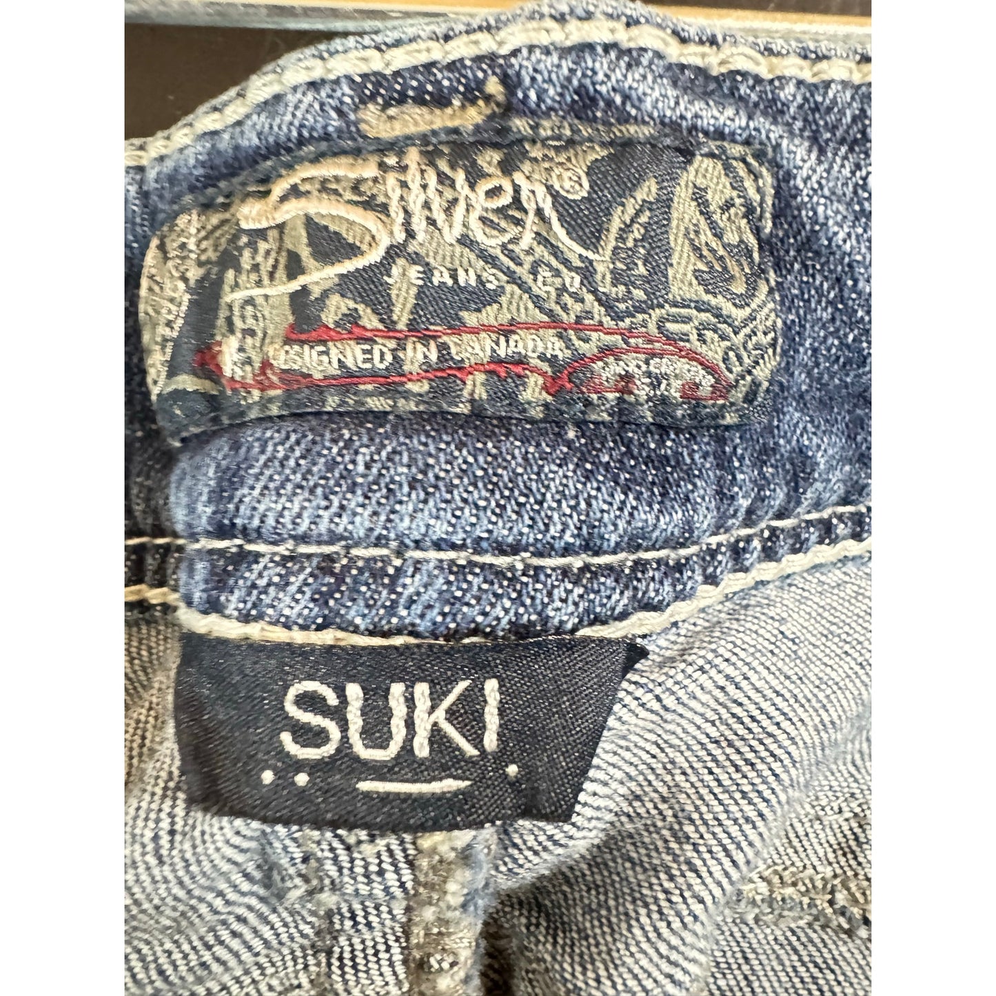 Silver Blue Bootcut Jeans Women's 20