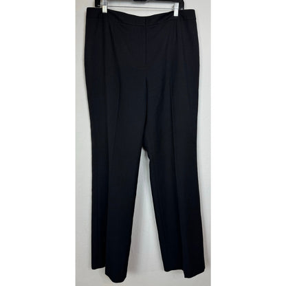 Black Label by Evan Picone Black Dress Pants Women's 12