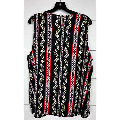 New Directions Sleeveless Blouse Women's Size 2X