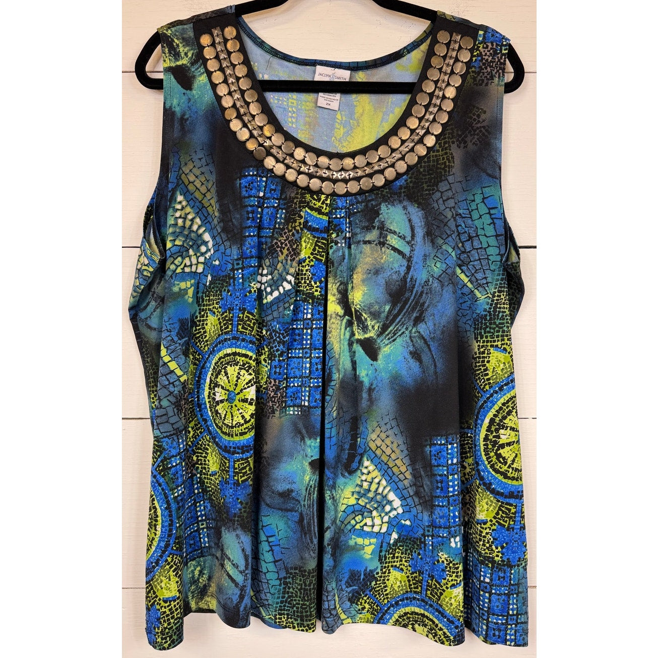 Jaclyn Smith Sleeveless Blouse Women's Size 2X