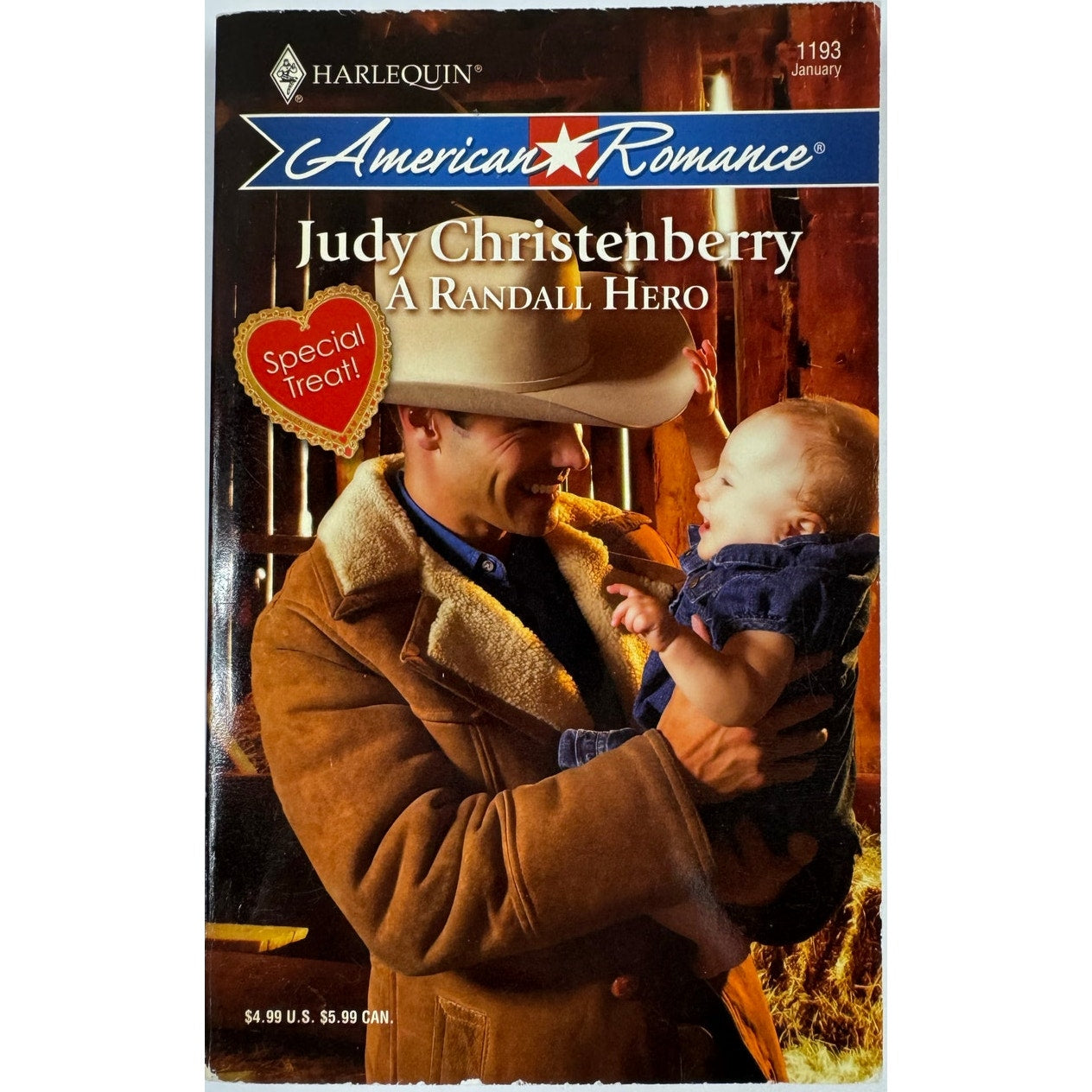 A Randall Hero by Judy Christenberry (Paperback)