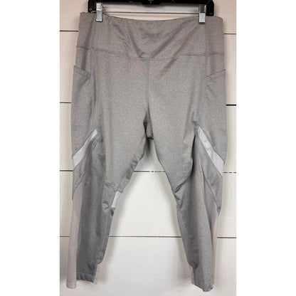 Avia Gray Capri Leggings Women's Size XL