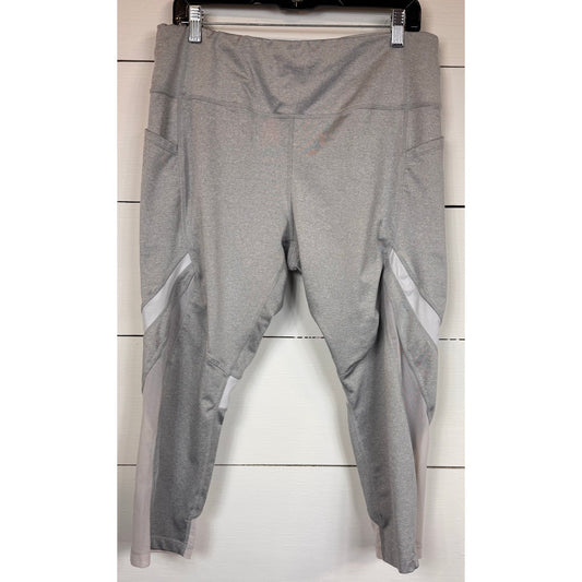 Avia Gray Capri Leggings Women's Size XL