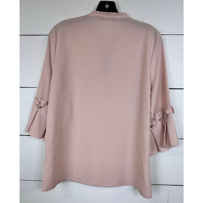 Karl Lagerfeld 3/4 Sleeve Blouse Women's Size Medium