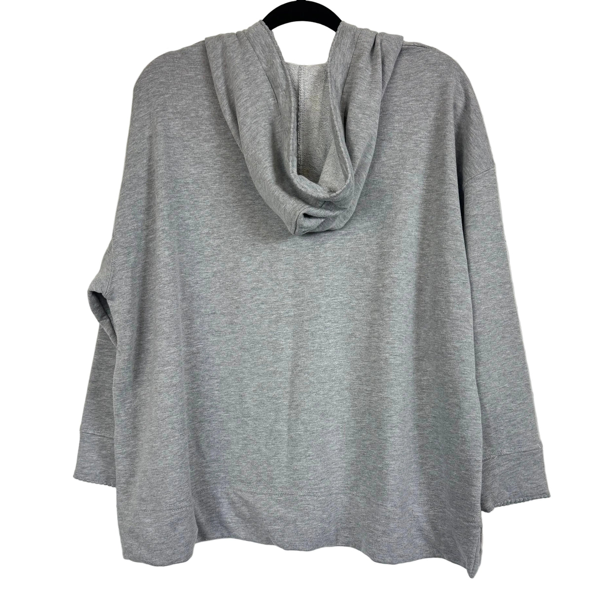 Jane + Delancey Women's Gray Long Sleeve Hoodie Pullover 1X - Image 2