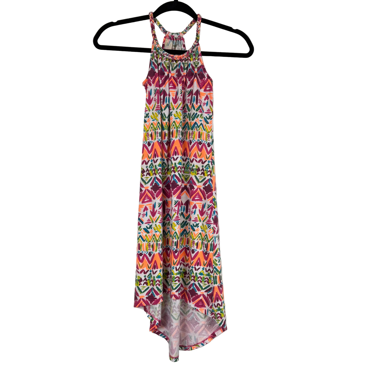 Arizona Jean Co Girls Tribal Print Halter Dress Small - Image 1