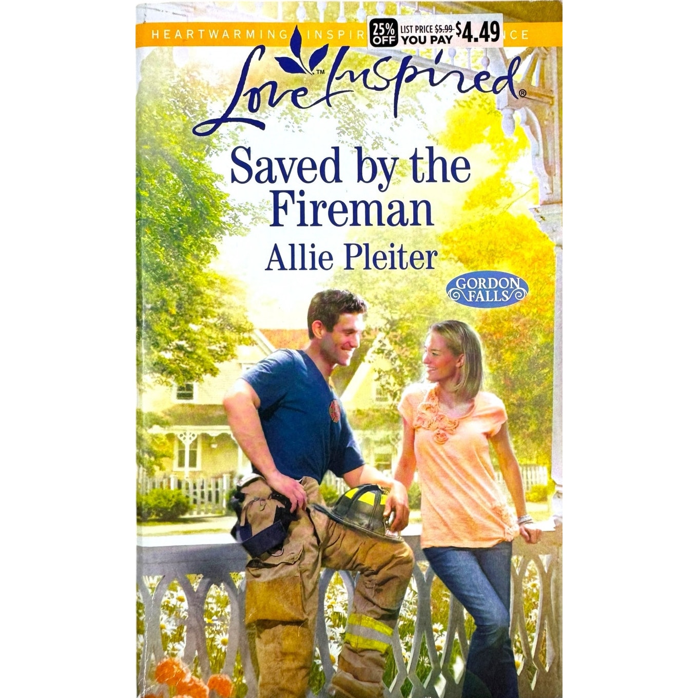 Saved by the Fireman by Allie Pleiter (Paperback)