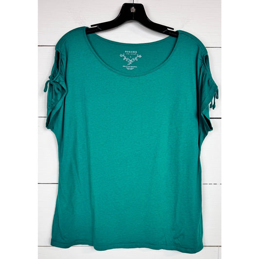 Sonoma Short Sleeve Shirt Women's Size Large