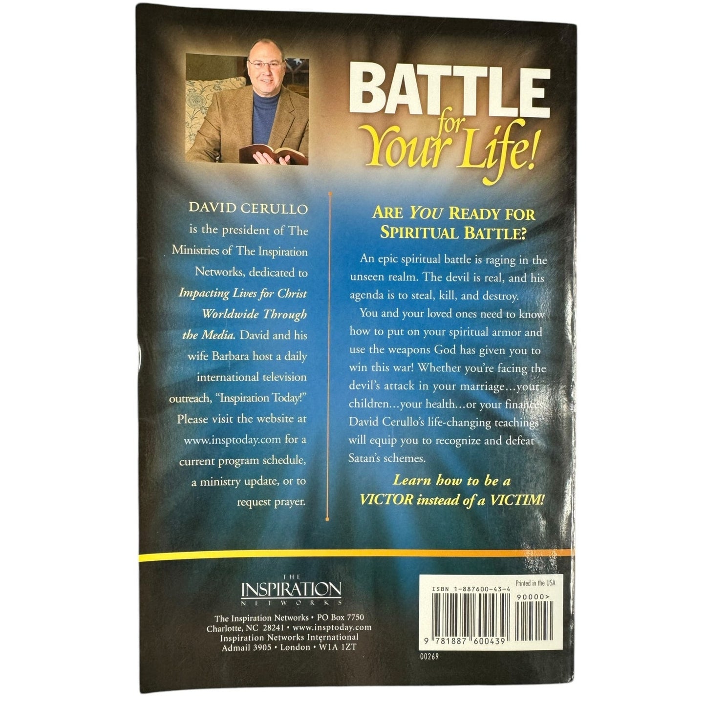 Battle for Your Life! by David Cerullo (Paperback)