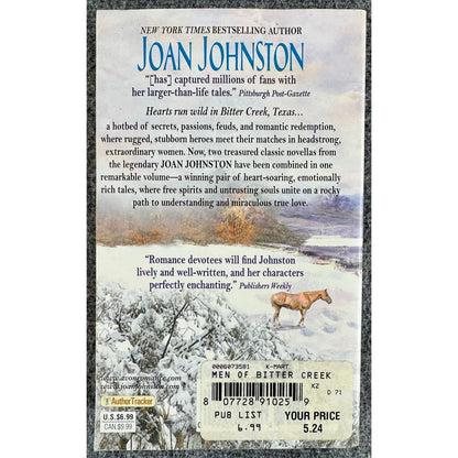 The Men of Bitter Creek: Two Complete Novels by Joan Johnston (Paperback)