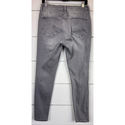 A.N.A. Gray Mid-Rise Skinny Jeans Women's Size 12