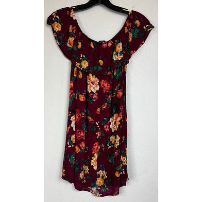 Ambiance Red Sleeveless Mini Dress Women's Small