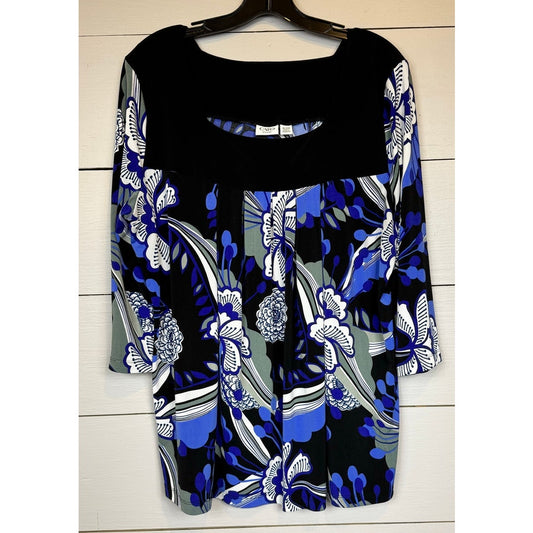 Cato 3/4 Sleeve Blouse Women's Size 18/20W