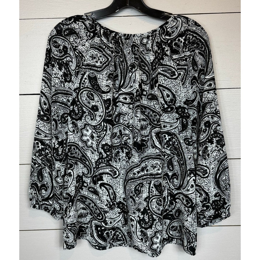 Chaps Long Sleeve Blouse Women's Size Large