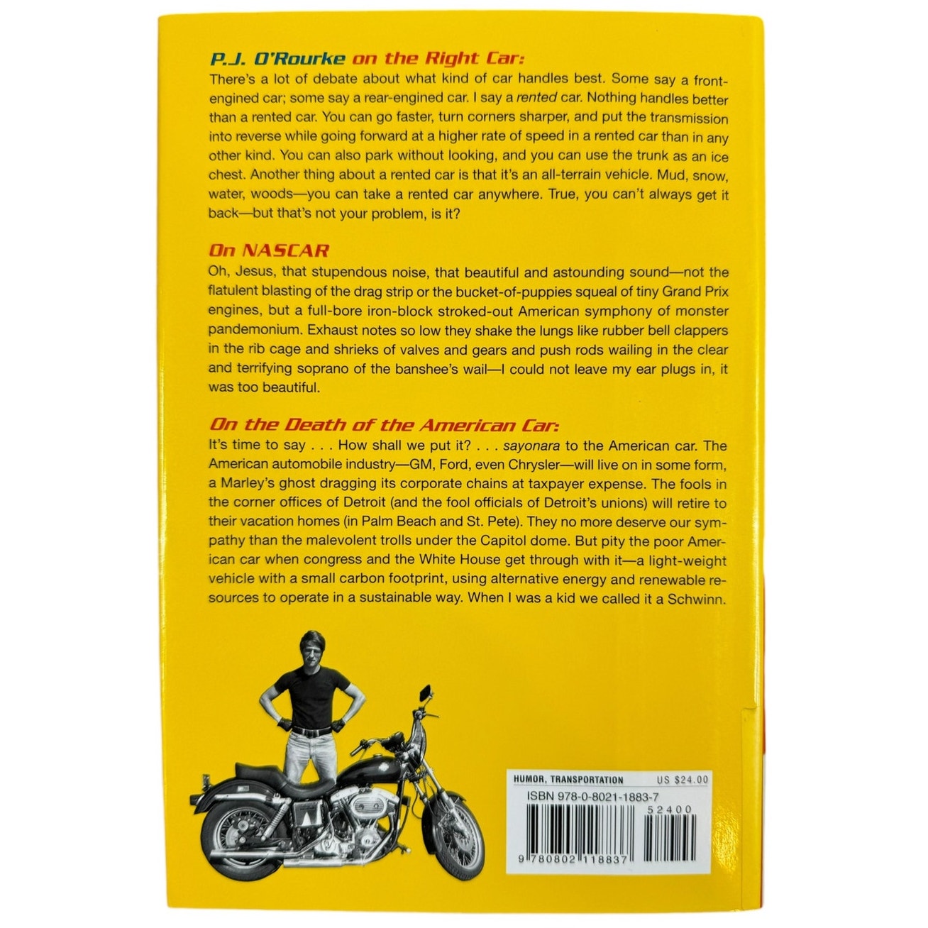 Driving Like Crazy by P.J. O'Rourke (Hardcover)