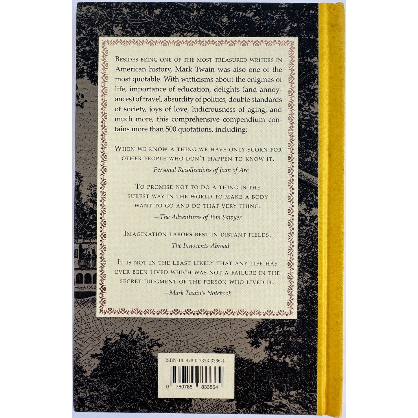 The Wit and Wisdom of Mark Twain by Mark Twain (Hardcover)