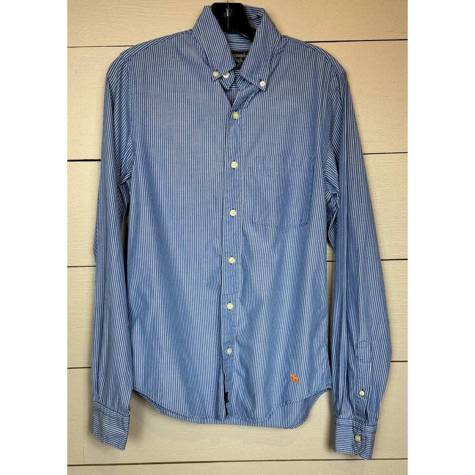 Abercrombie & Fitch Long Sleeve Button Up Shirt Men's Size Small