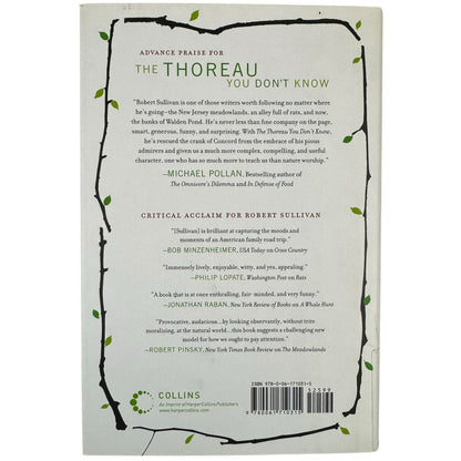 The Thoreau You Don't Know by Robert Sullivan (Hardcover)