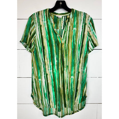 Cato Short Sleeve Blouse Women's Size Small