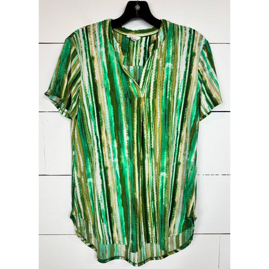 Cato Short Sleeve Blouse Women's Size Small