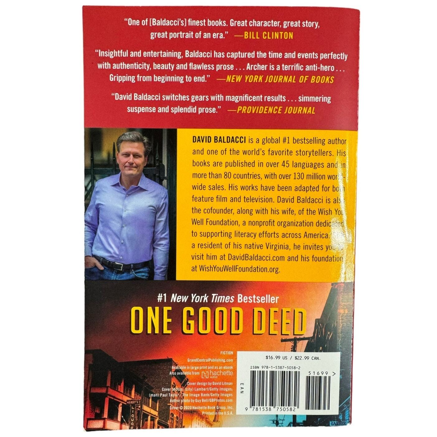 One Good Deed by David Baldacci (Paperback)