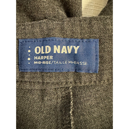 Old Navy Gray Cropped Pants Women's Size 12