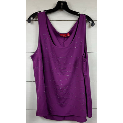 Elle Sleeveless Blouse Women's Size XL