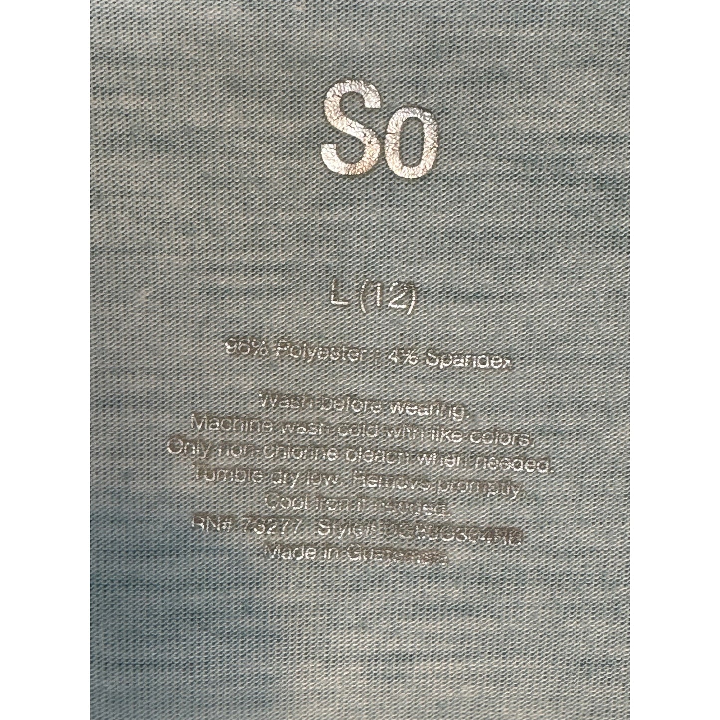 So Short Sleeve Dress Gilr's Size Large (12)