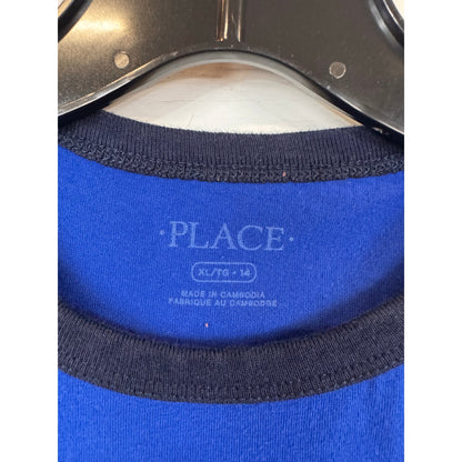 The Children's Place Blue T-Shirt Boy's Size XL (14)