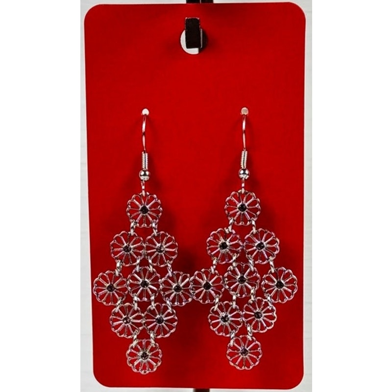 Silver Fashion Earrings