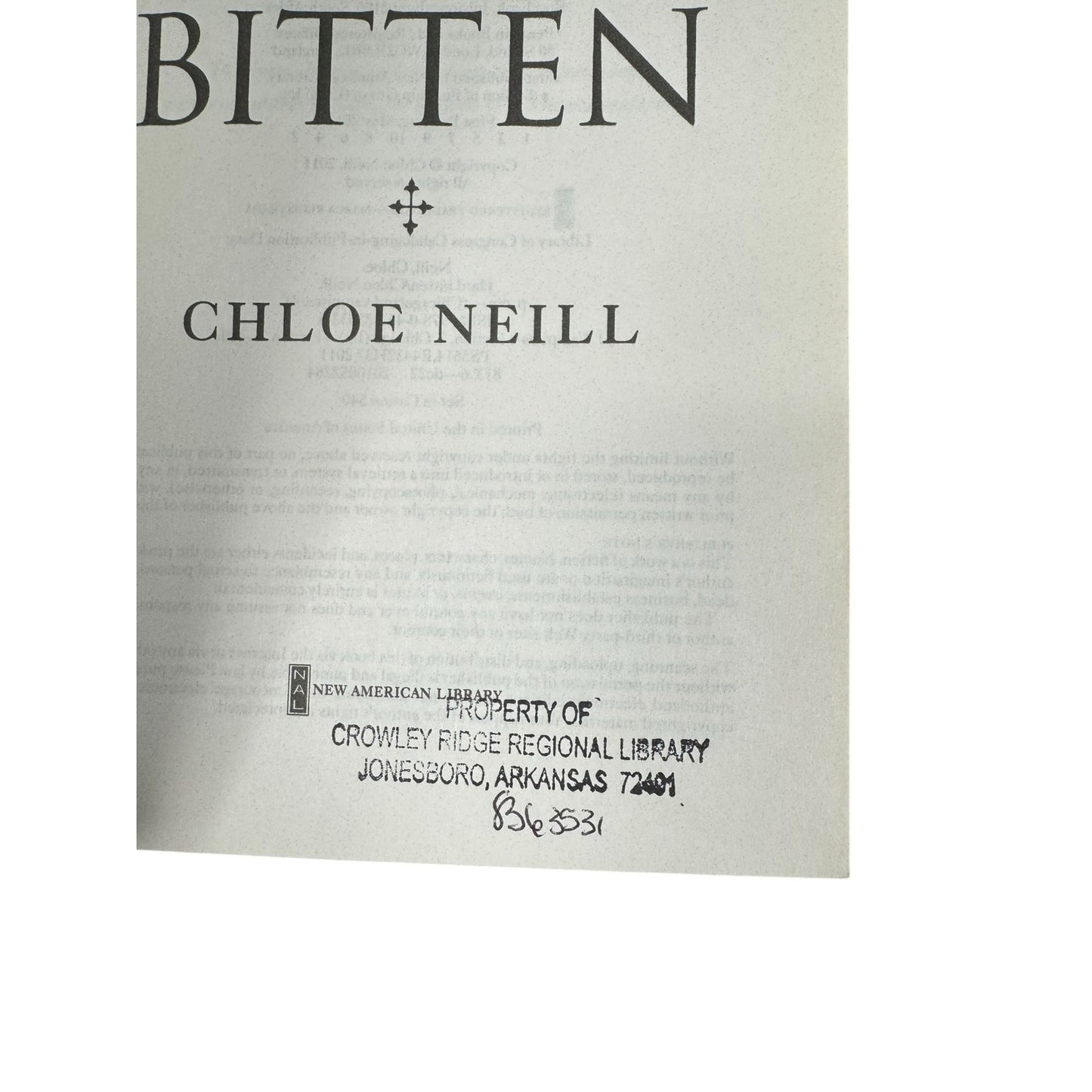 Hard Bitten by Chloe Neill (Paperback)