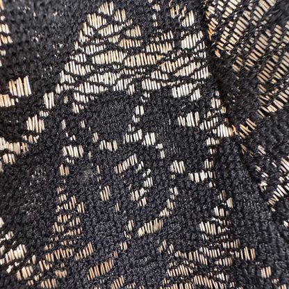 Poema Black & Gold Cardigan Women's Size Medium