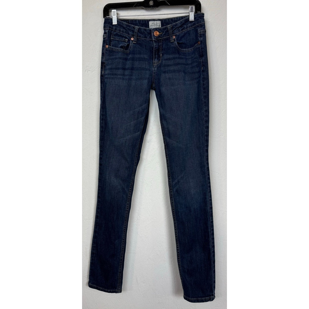 Aeropostale Blue Skinny Jeans Women's 5/6