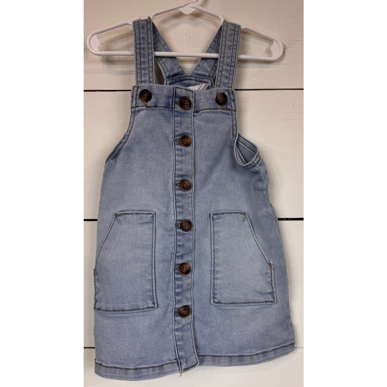 Wonder Nation Overall Dress Girl's Size 3T