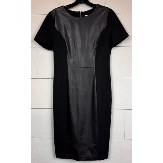 Cato Black Knee Length Dress Women's Size 8