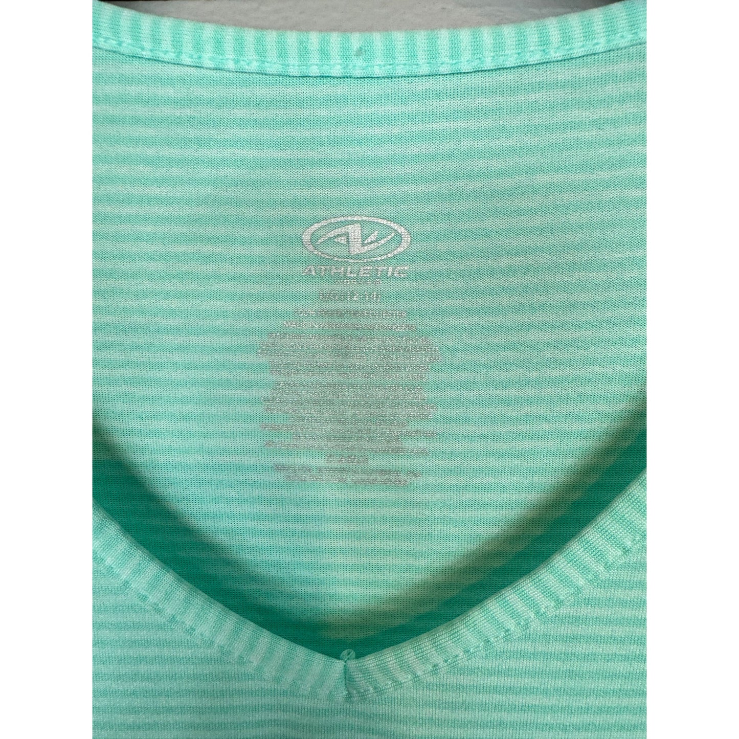 Athletic Works Short Sleeve Athletic Top Women's Size Large