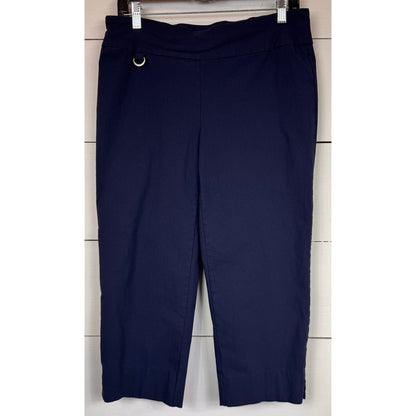 New Directions Blue Capris Women's Size 10