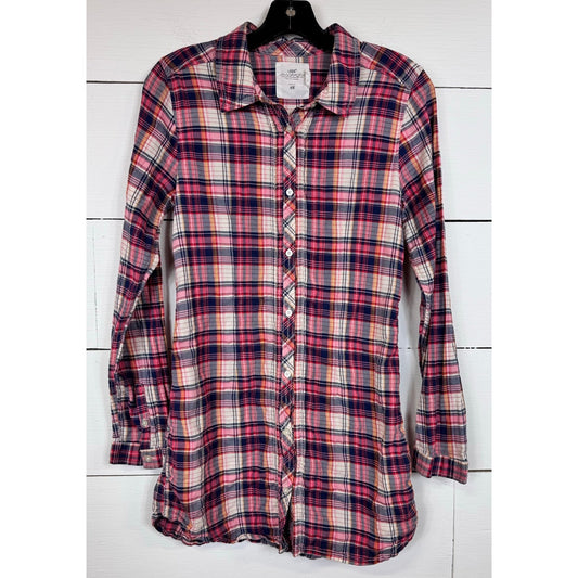 L.O.G.G. Long Sleeve Button Up Shirt Girl's Size 14