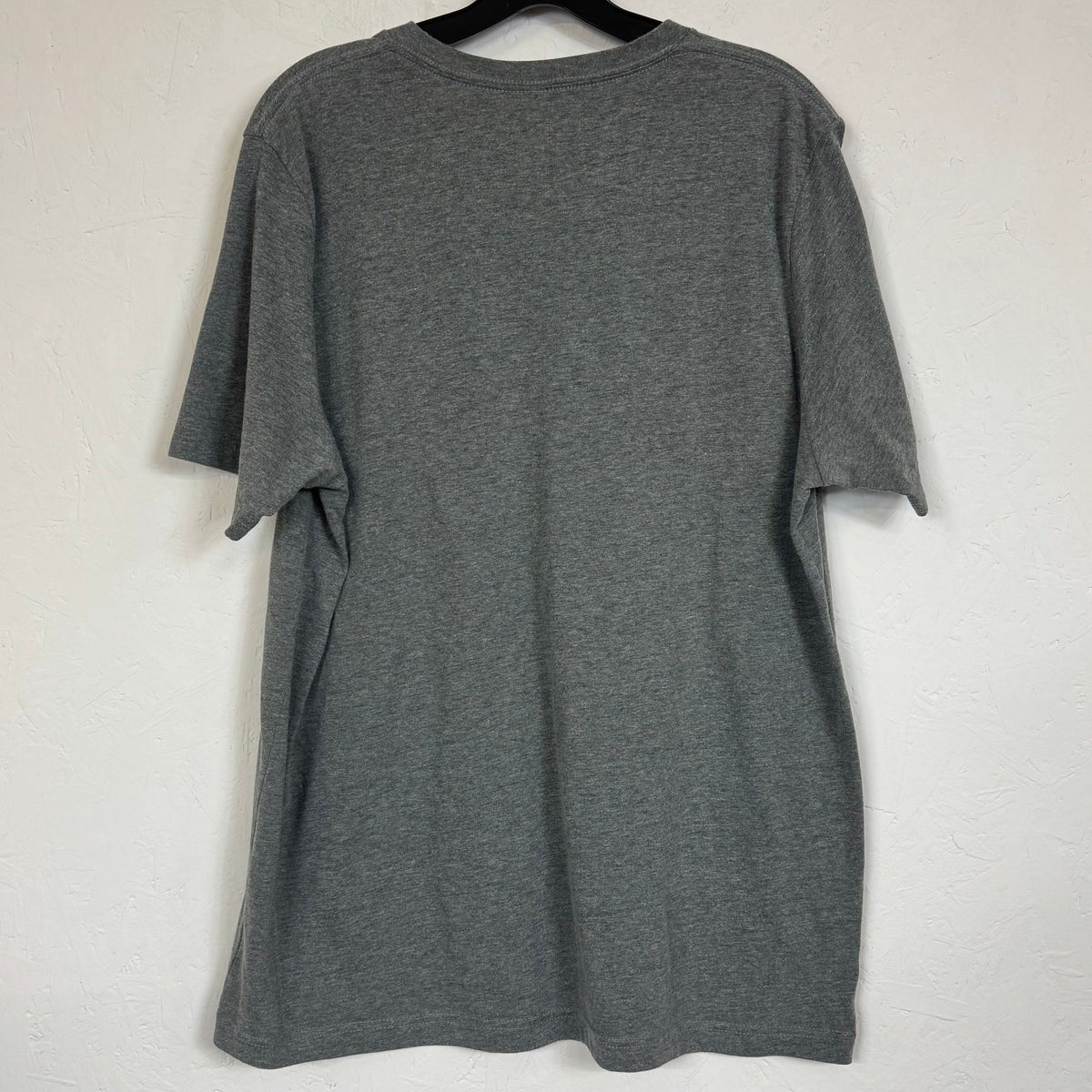 Bella+Canvas Arkansas State Outline V-Neck Heather Gray Tee Women's Size XL - Image 2