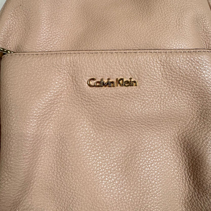 Calvin Klein pink backpack Gold hardware
