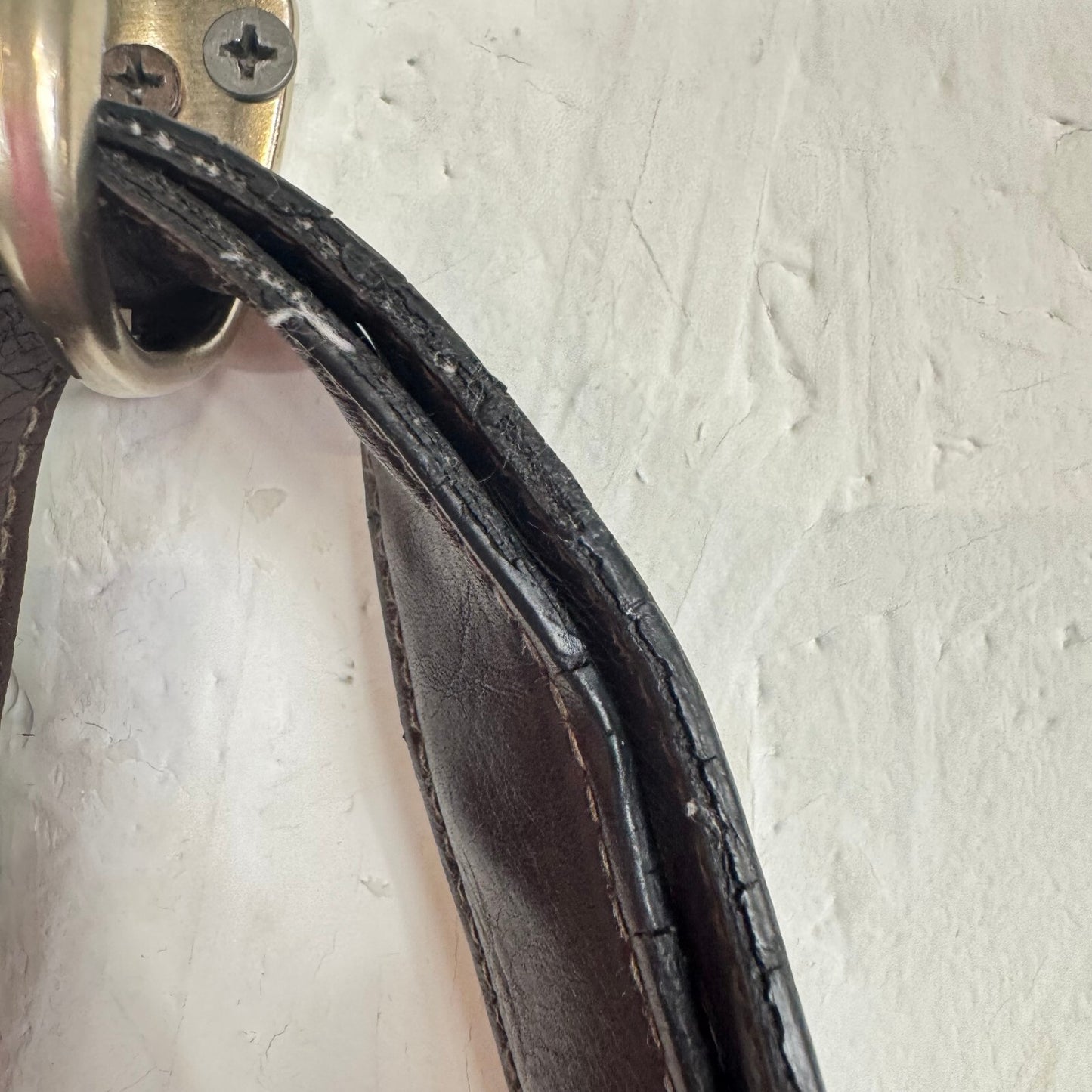 Worthington Brown shoulder bag silver hardware