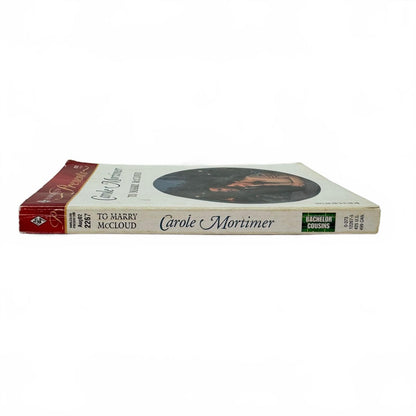 To Marry McCloud by Carole Mortimer (paperback)