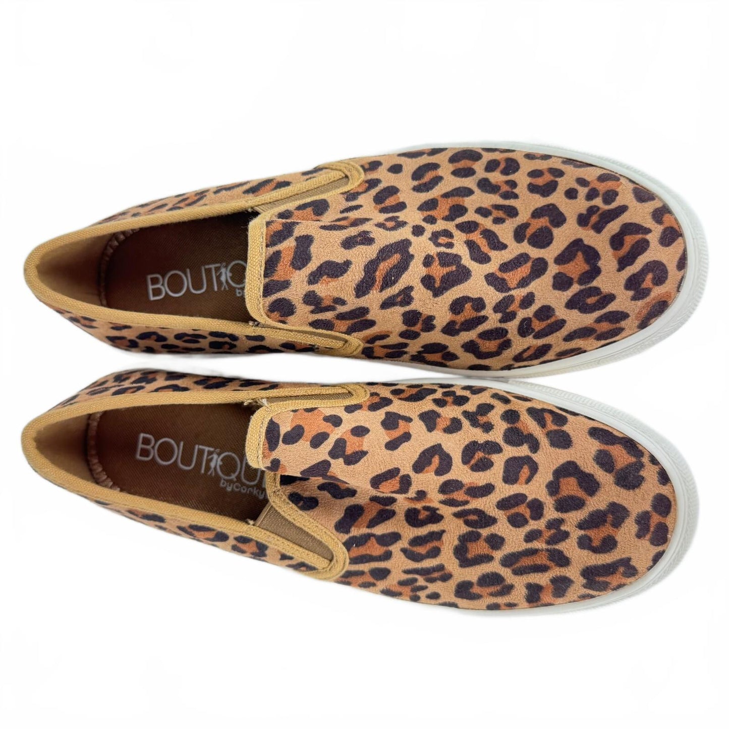Boutique by Corky 's Cheetah Print Slip on Shoes Women's Size 8
